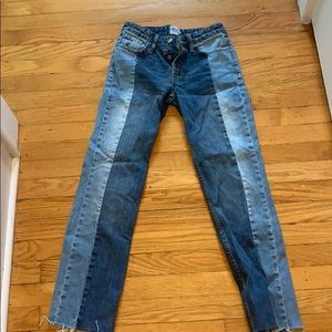 urban outfitters multicolored jeans